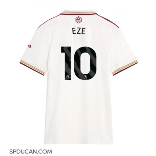 Zenski Nogometni Dres Arsenal Eberechi Eze #10 Rezervni 2025-26 Kratak Rukav